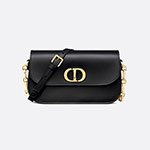 Dior Small 30 Montaigne Avenue Bag Black Box Calfskin M9261UMOA M900