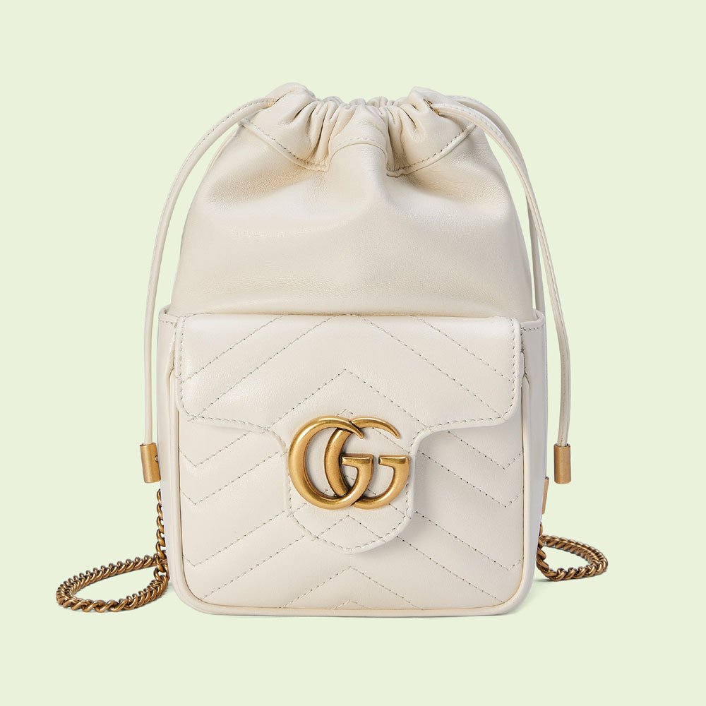 Gucci GG Marmont mini bucket bag 746433 AAB7C 9022