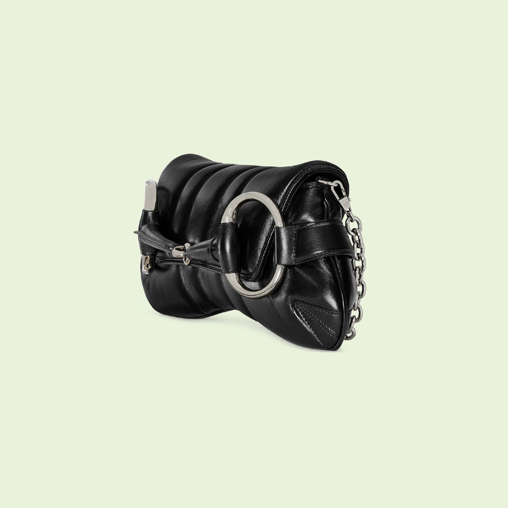Gucci Horsebit Chain medium bag 764255 AACU1 1000 - Photo-2