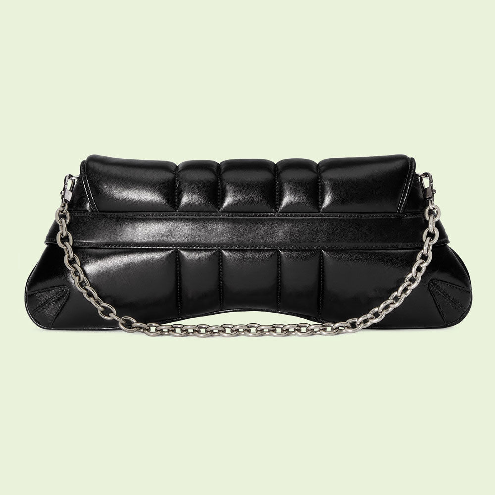 Gucci Horsebit Chain medium bag 764255 AACU1 1000 - Photo-3