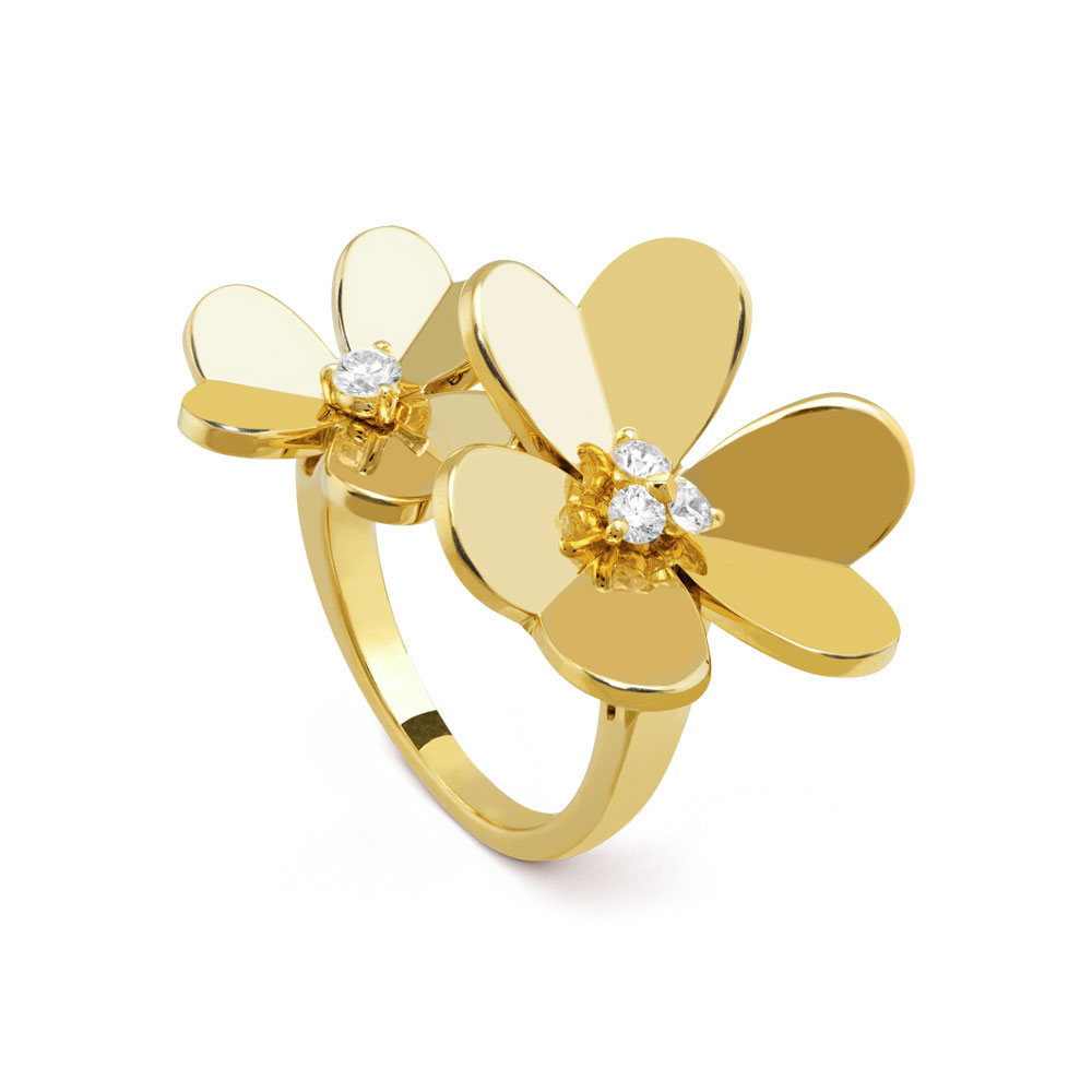 Van Cleef Arpels Frivole Between the Finger Ring VCARB67600