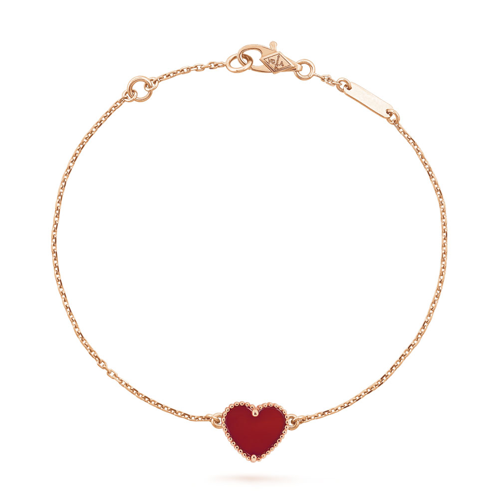 Van Cleef Arpels Sweet Alhambra heart bracelet VCARN59L00