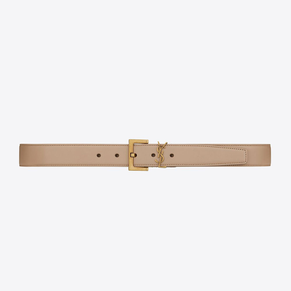 YSL Cassandre Belt With Square Buckle 634437 BOO0W 2721