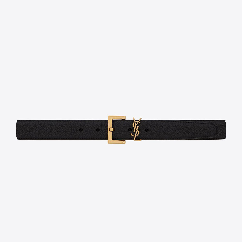 YSL Cassandre Belt With Square Buckle 634437 DTI0W 1000
