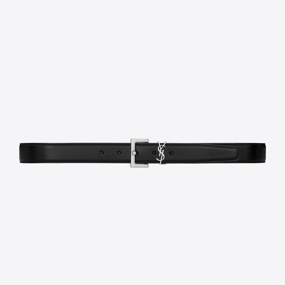 YSL Cassandre Belt In Smooth Leather 634440 AACC5 1000