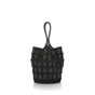 Alexander Wang caged roxy bucket in black with rhodium 2027T0058L - thumb-4