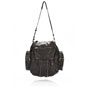 Alexander Wang marti backpack in washed black with rose gold 204082 - thumb-2
