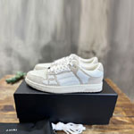 Amiri Skel-Top Low in Alabaster AMFOSR1071-271