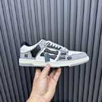 Amiri Varsity Skel-Top Low in Black AMFOSR1077-001