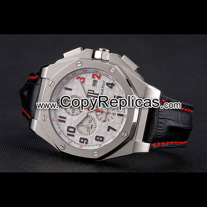 Audemars Piguet Royal Oak Offshore Shaquille O Neal White Dial Stainless AP5534 - Photo-2