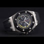 Swiss Audemars Piguet Royal Oak Offshore Black And Yellow Dial Stainless AP5542 - thumb-2