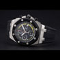Swiss Audemars Piguet Royal Oak Offshore Black And Yellow Dial Stainless AP5542 - thumb-3