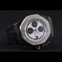 Swiss Audemars Piguet Royal Oak Offshore Chronograph White Dial Black AP5559 - thumb-2