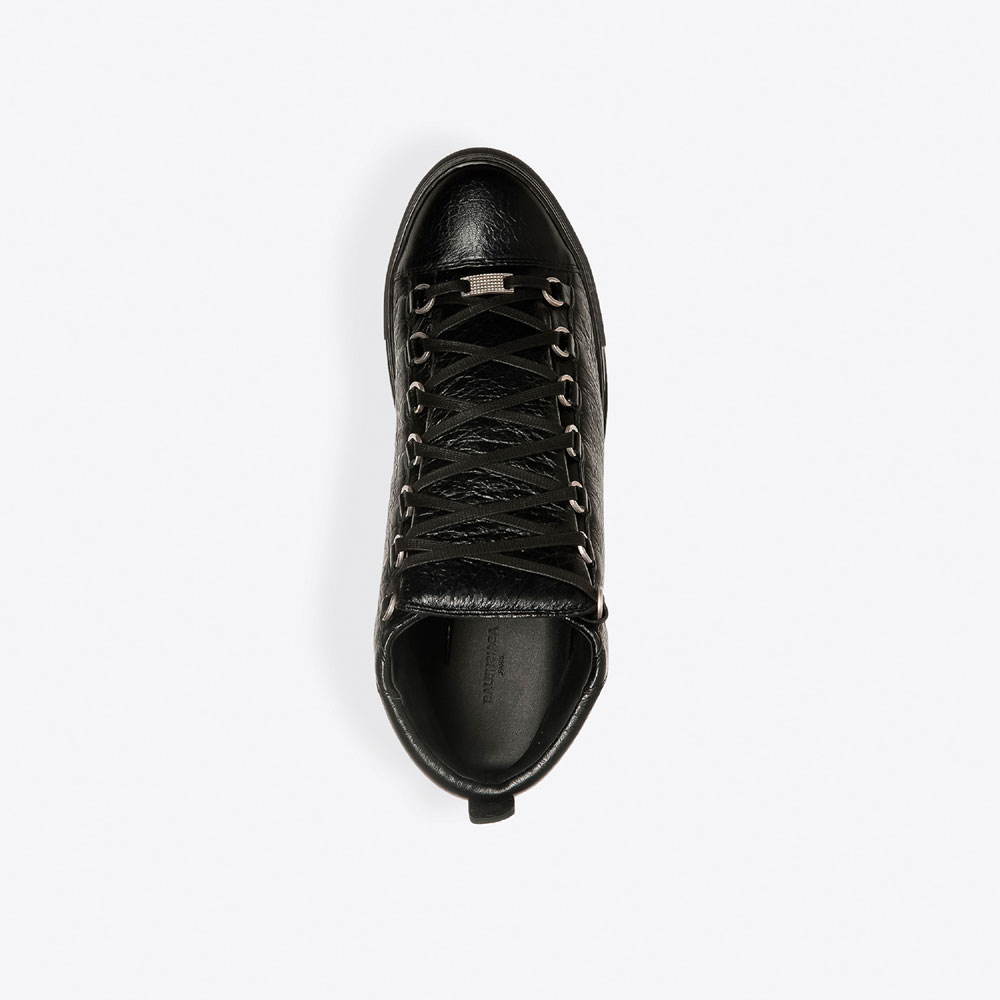 Balenciaga black High Sneakers 44958807IL - Photo-3