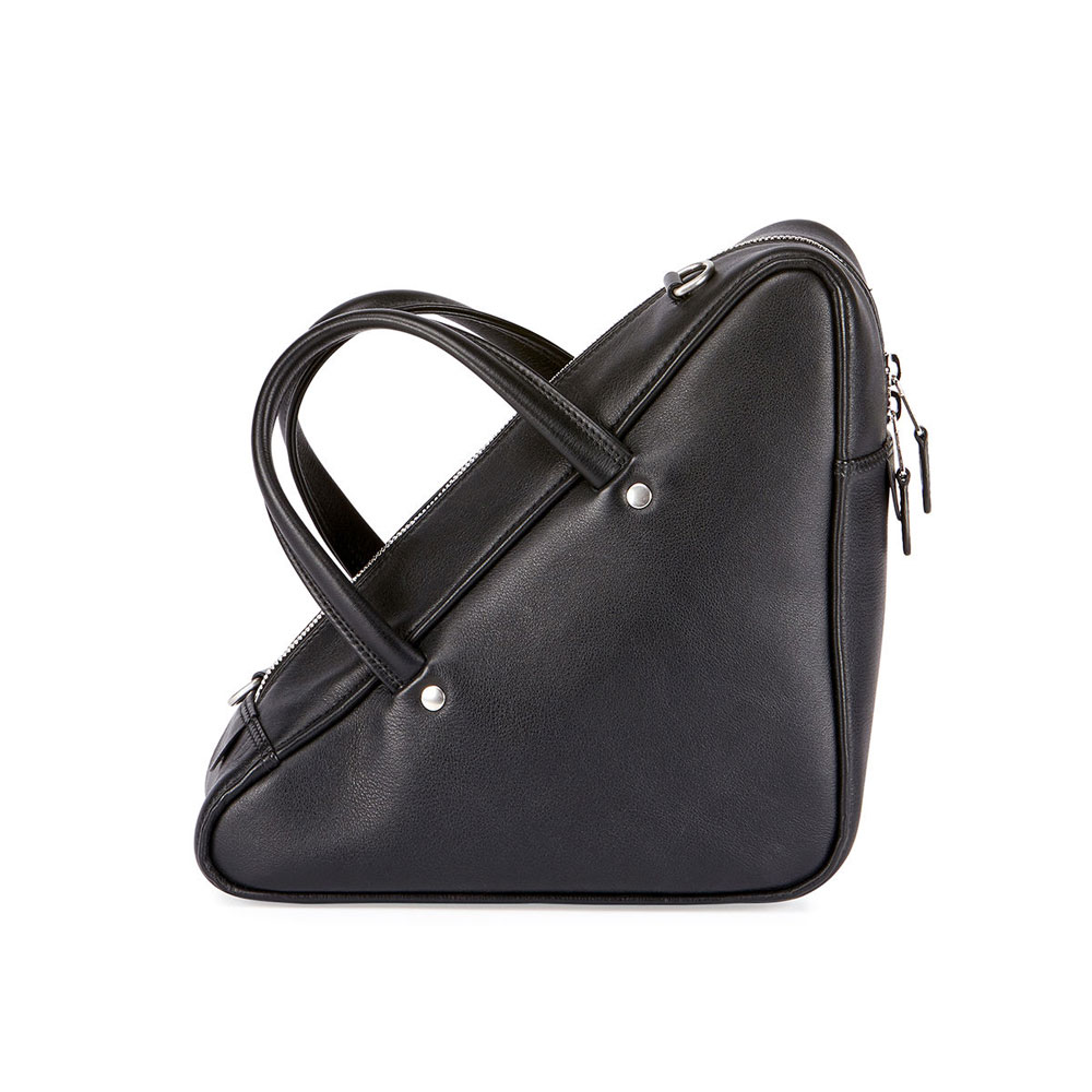 Balenciaga Black Small Triangle bag 45349563BK - Photo-3