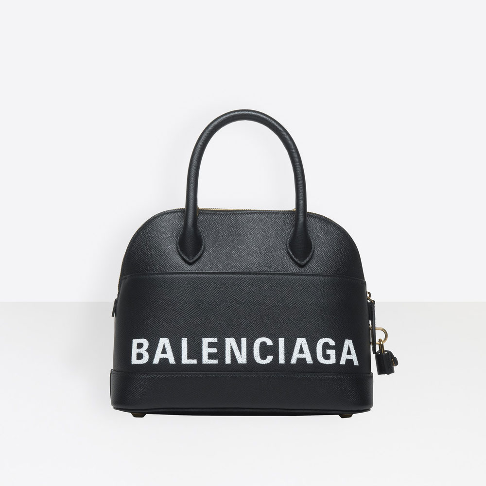 Balenciaga Ville Top Handle S Black 550645 0OTDM 1000 - Photo-2