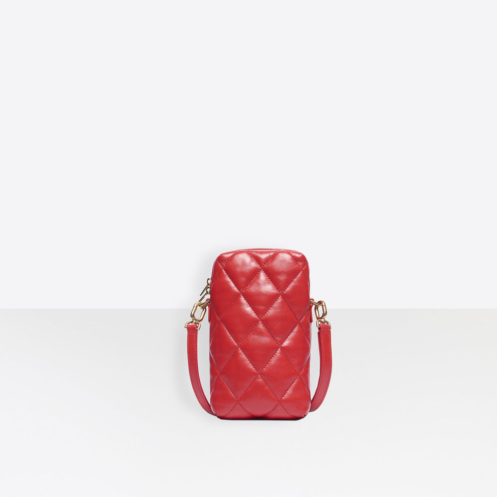 Balenciaga Touch Rectangle Bag Red 593375 1NH5M 6406 - Photo-2