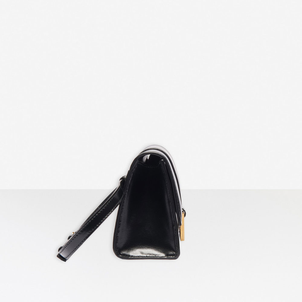 Balenciaga Hourglass Small Beltbag Black 610460 1QJ4M 1000 - Photo-3
