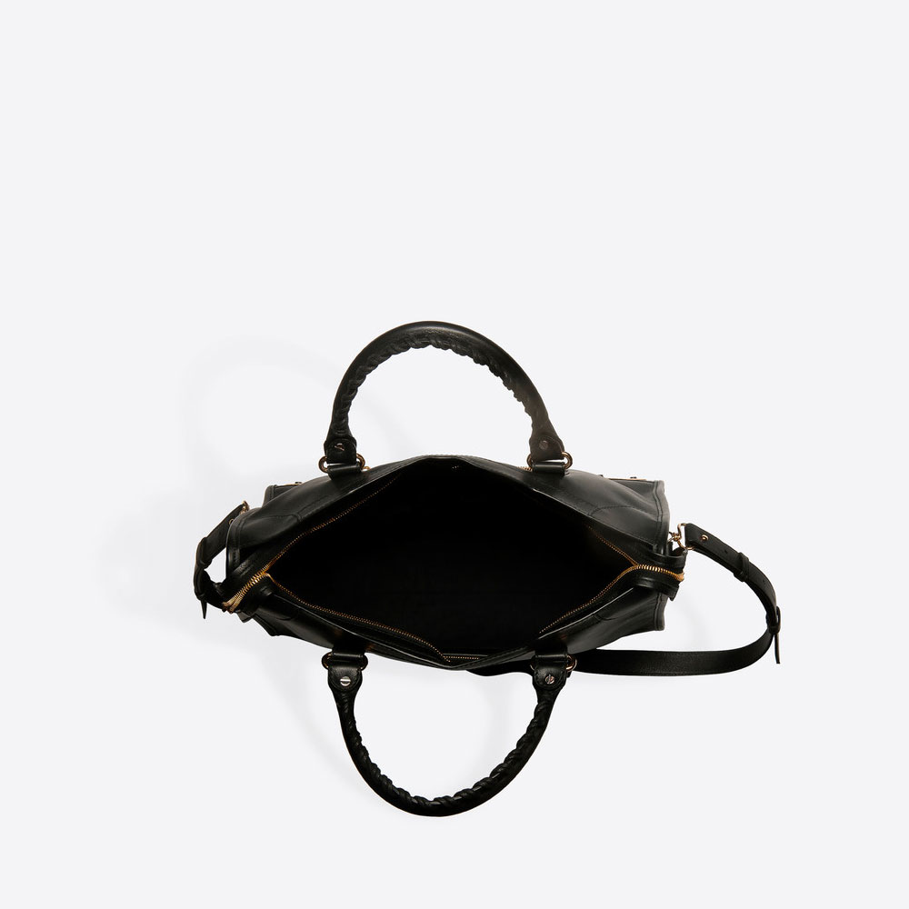 Balenciaga Medium sized hand carry and shoulder bag 505550 D94JG 1000 - Photo-4