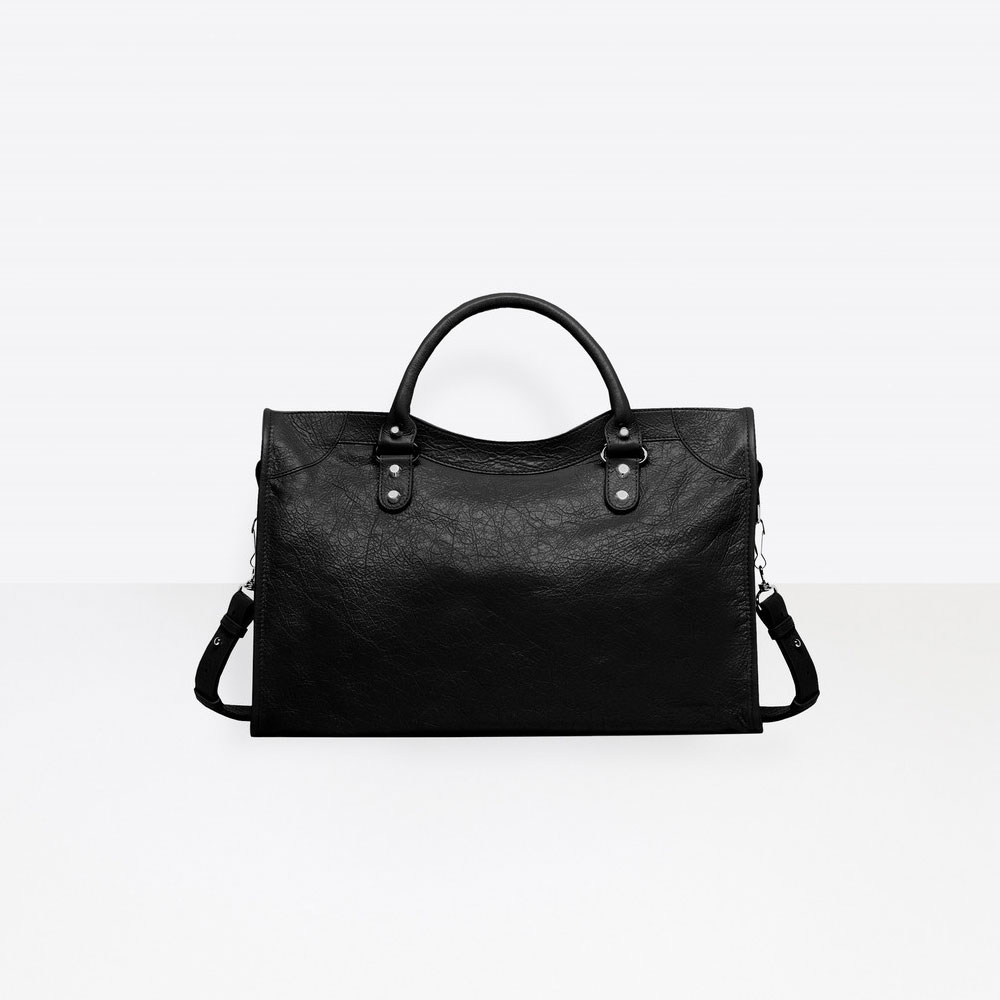 Balenciaga Medium size carry and shoulder bag 505550 D94JN 1000 - Photo-2
