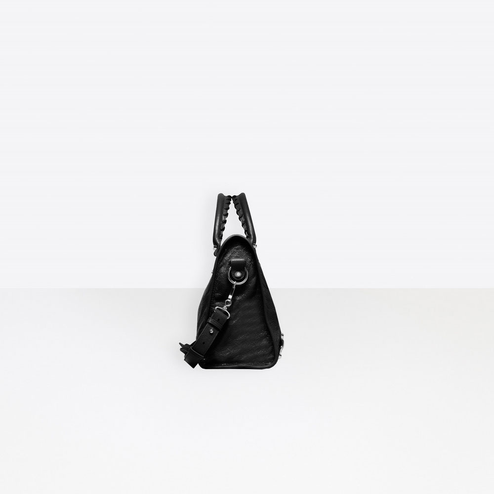 Balenciaga Medium size carry and shoulder bag 505550 D94JN 1000 - Photo-3