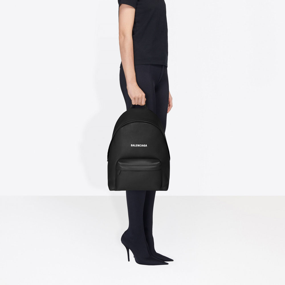 Balenciaga Everyday Backpack Black 552374 DLQ4N 1000 - Photo-2