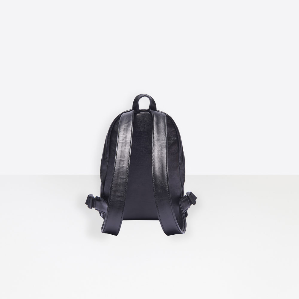 Balenciaga Soft XXS Backpack Black 580026 1EU1N 1000 - Photo-3