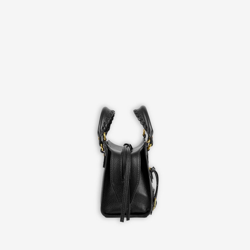 Balenciaga Neo Classic Mini Top Handle Bag 638524 15Y11 1000 - Photo-3