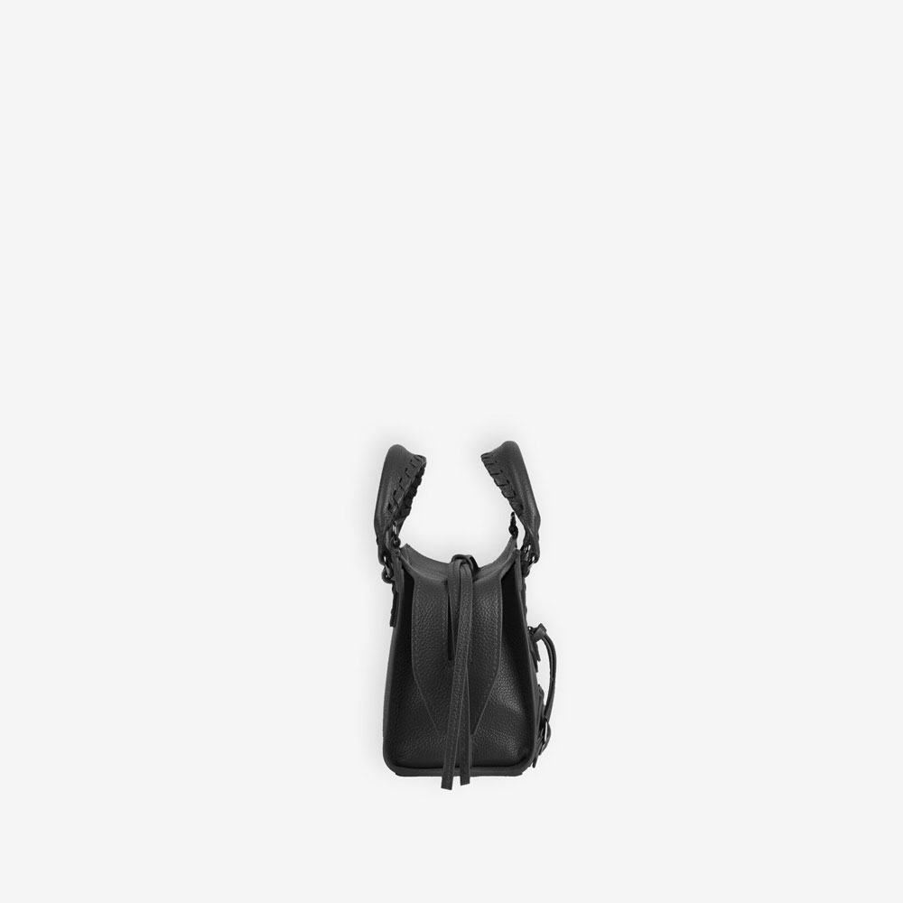 Balenciaga Neo Classic Mini Top Handle Bag 638524 15Y47 1000 - Photo-3