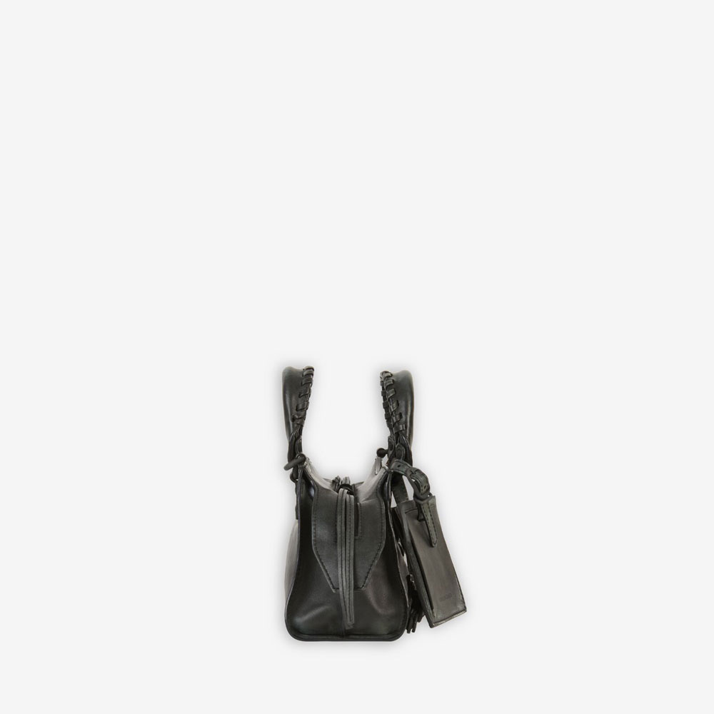 Balenciaga Neo Classic Mini Top Handle Bag 638524 2VP17 1000 - Photo-3