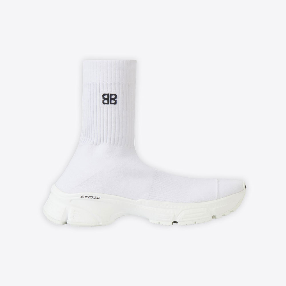 Balenciaga Speed 3.0 Sneaker in White 654532 W2DN2 9000