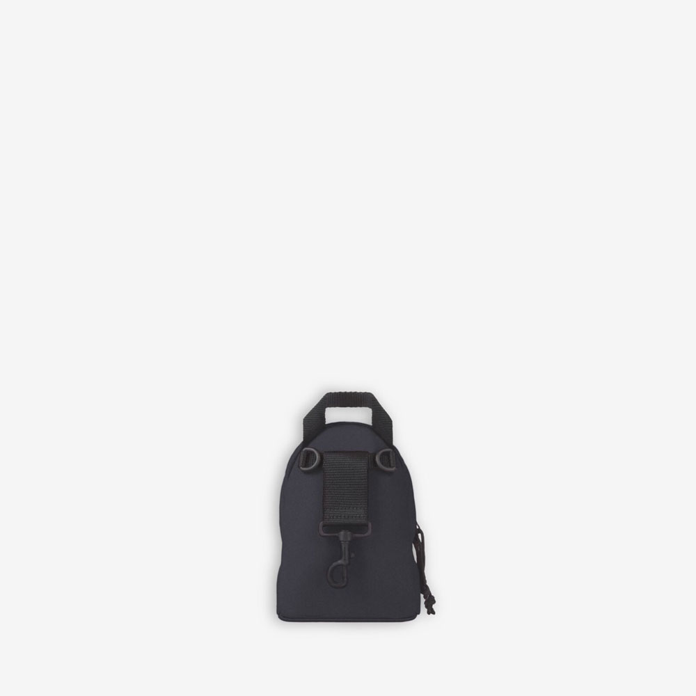 Balenciaga Oversized Mini Backpack 656060 2JMRX 1000 - Photo-2