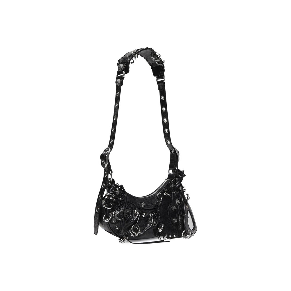 Balenciaga Le Cagole Xs Bag With Piercing 671309 210G8 1000 - Photo-2