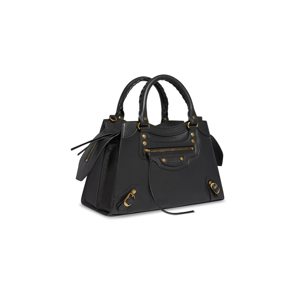 Balenciaga Neo Classic Small Bag in Black 678629 15Y41 1000 - Photo-2