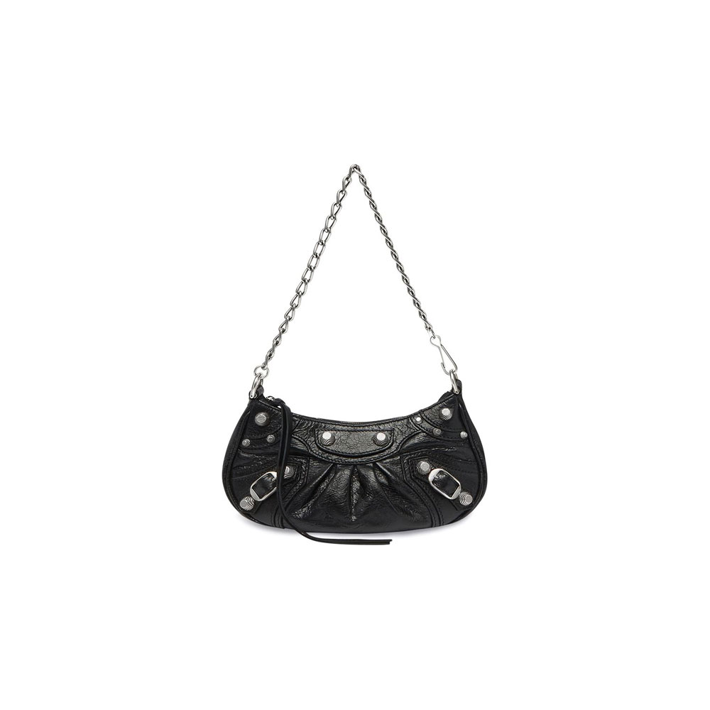 Balenciaga Le Cagole Mini Bag Chain in Black 695814 1VG9Y 1000