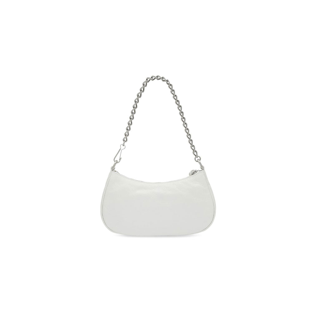 Balenciaga Le Cagole Mini Bag With Chain 695814 1VG9Y 9104 - Photo-3