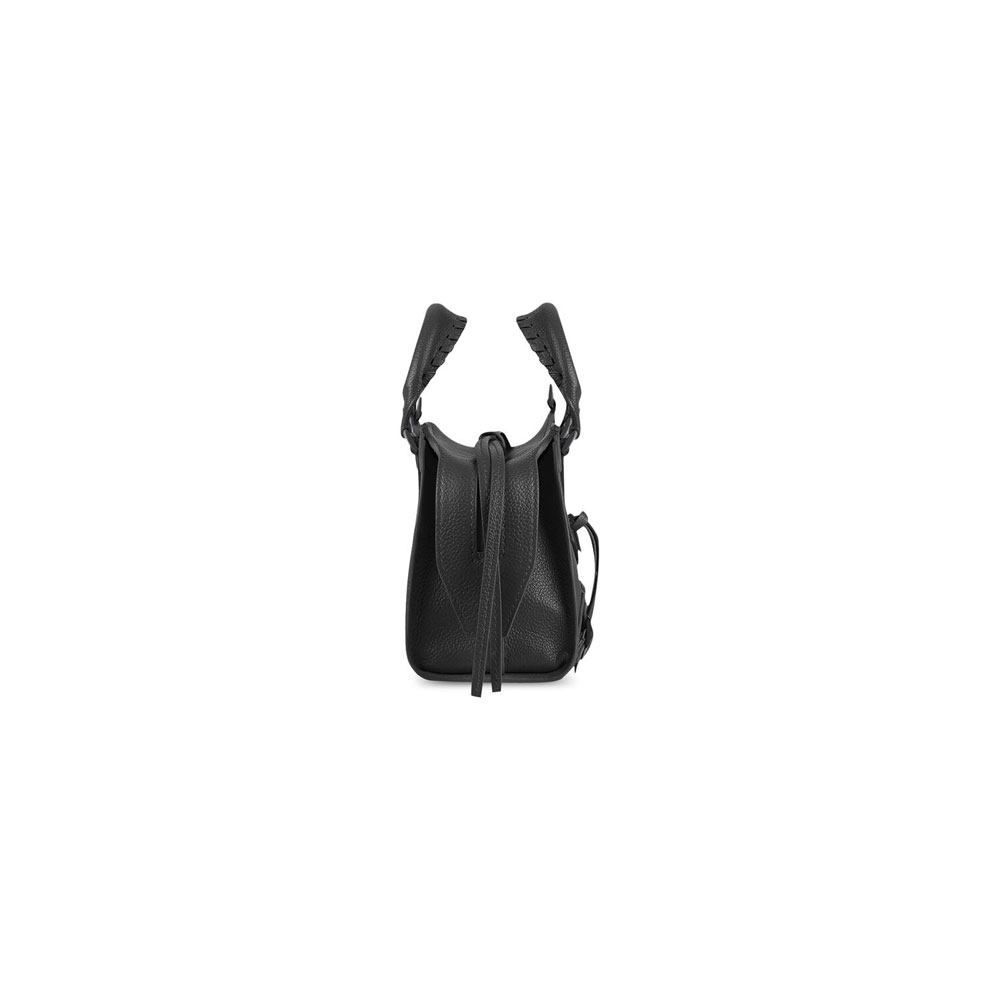 Balenciaga Neo Classic Mini Bag in Black 698067 15Y47 1000 - Photo-2