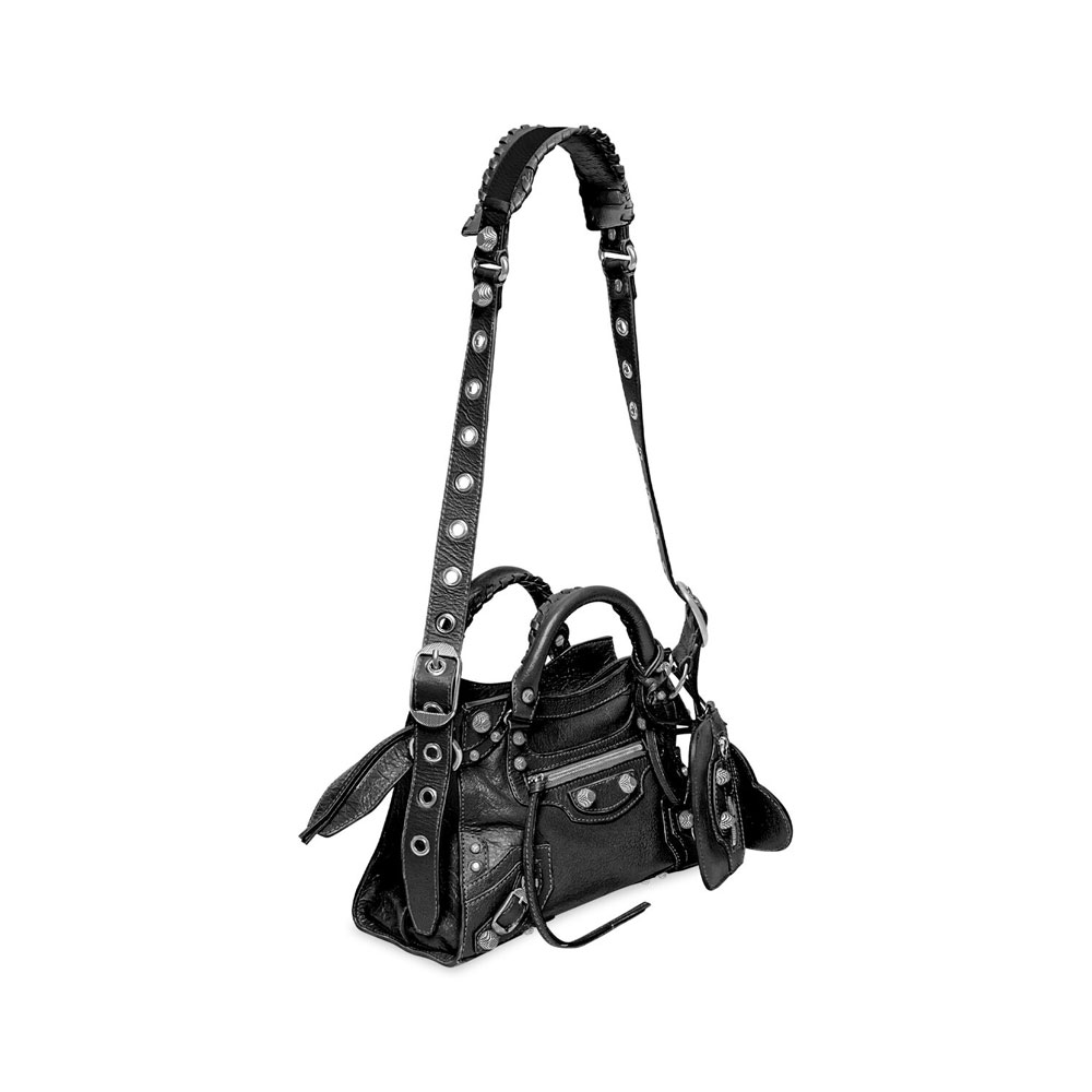 Balenciaga Neo Cagole Xs Bag in Black 700940 210B0 1000 - Photo-2