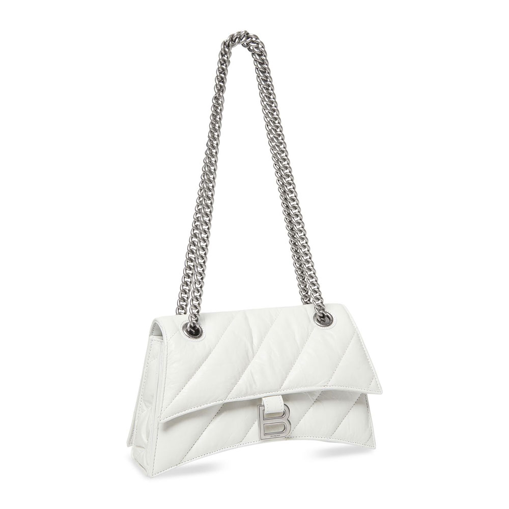 Balenciaga Crush Small Chain Bag Quilted 716351 210J0 9001 - Photo-2