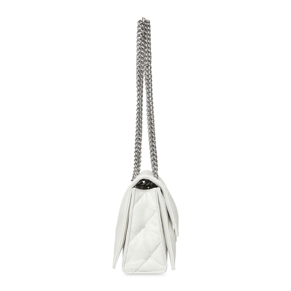 Balenciaga Crush Small Chain Bag Quilted 716351 210J0 9001 - Photo-3