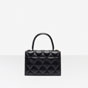 Balenciaga Sharp XS Satchel Shoulder Bag Black 580640 1NH3M 1000 - thumb-2