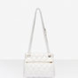 Balenciaga B Medium Shoulder Bag White 593371 1NH5M 9016 - thumb-2