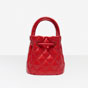 Balenciaga B Bucket Small Bag Bright Red 600327 1NH5M 6406 - thumb-2