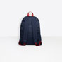 Balenciaga Mens Navy Red Wheel Backpack 507460 9F91X 4370 - thumb-3