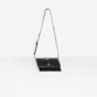 Balenciaga Monogram Shift Wallet On Strap Black 581101 9291M 1000 - thumb-3