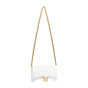 Balenciaga Hourglass Wallet On Chain Box in White 656050 1QJ4M 9000 - thumb-2