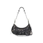 Balenciaga Le Cagole Small Shoulder Bag in Black 671307 1VG9Y 1000