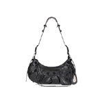 Balenciaga Le Cagole Small Shoulder Bag in Black 671307 1VGT7 1000