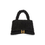 Balenciaga Furry Hourglass Small Bag 676365 210FU 1000