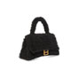 Balenciaga Furry Hourglass Small Bag 676365 210FU 1000 - thumb-2
